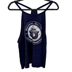 parks project • forest service tank top smokey the bear top sleeveless summer